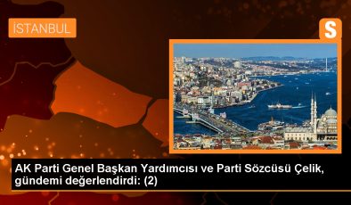 AK Parti Genel Başkan Yardımcısı ve Parti Sözcüsü Çelik, gündemi değerlendirdi: (2)