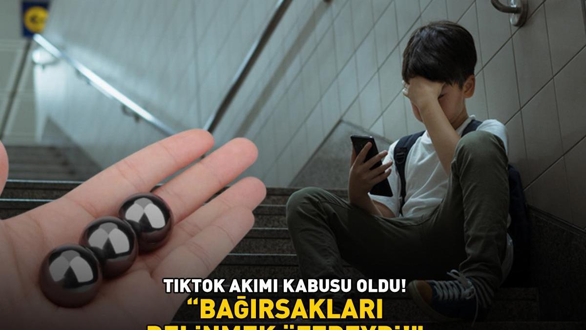 TEHLİKE SAÇIYOR! TikTok akımı 12 yaşındaki çocuğun kabusu oldu: ‘Bağırsakları delinmek üzereydi!’